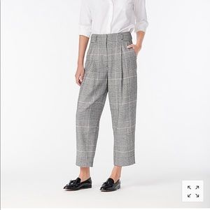 JCREW HIGH-RISE TAPERED PANT
